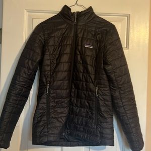 BLACK PATAGONIA NANO PUFF JACKET